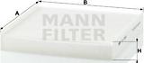 Mann-Filter CU 2245 - Filtr, daxili hava furqanavto.az