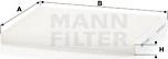 Mann-Filter CU 2243 - Filtr, daxili hava furqanavto.az
