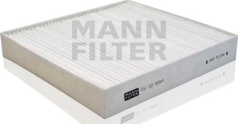 Mann-Filter CU 22 028/1 - Filtr, daxili hava www.furqanavto.az