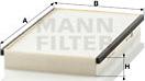 Mann-Filter CU 2746 - Filtr, daxili hava www.furqanavto.az