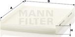 Mann-Filter CU 27 007 - Filtr, daxili hava www.furqanavto.az