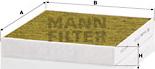 Mann-Filter FP 24 003 - Filtr, daxili hava furqanavto.az