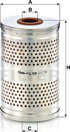 Mann-Filter H 10 008 x - Filtr, istismar hidravlikası furqanavto.az