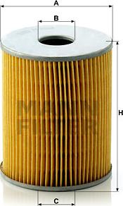 Mann-Filter H 1034 - Yağ filtri furqanavto.az