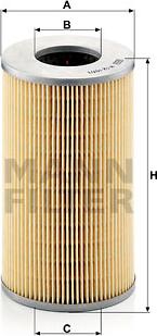 Mann-Filter H 12 107/1 - Yağ filtri furqanavto.az