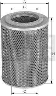 Mann-Filter H 930/3 - Yağ filtri furqanavto.az
