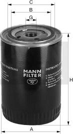 Mann-Filter W 610/83 - Yağ filtri furqanavto.az