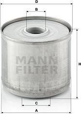 Mann-Filter P 917/1 x - Yanacaq filtri furqanavto.az
