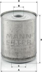 Mann-Filter P 939 x - Yanacaq filtri furqanavto.az