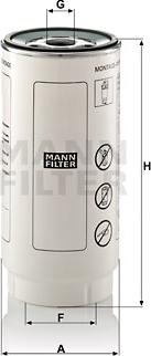 Mann-Filter PL 420/7 x - Yanacaq filtri furqanavto.az