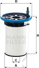 Mann-Filter PU 7005 - Yanacaq filtri furqanavto.az