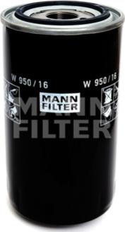 Mann-Filter W 950/16 - Yağ filtri furqanavto.az