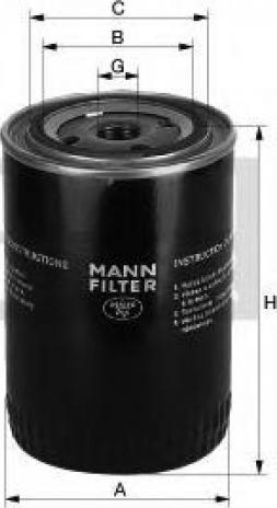 Mann-Filter W 910/3 - Yağ filtri furqanavto.az