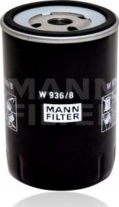Mann-Filter W 936/8 - Yağ filtri furqanavto.az