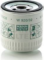 Mann-Filter W 920/32 - Yağ filtri furqanavto.az