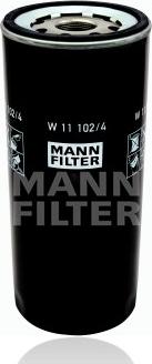 Mann-Filter W 11 102/4 - Yağ filtri furqanavto.az