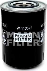 Mann-Filter W 1135/3 - Yağ filtri furqanavto.az