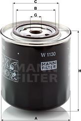 Mann-Filter W 1130 - Yağ filtri furqanavto.az