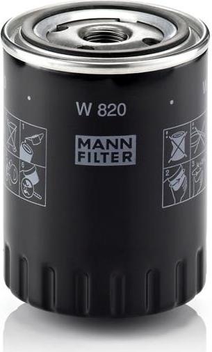 Mann-Filter W 820 - Yağ filtri furqanavto.az
