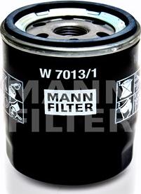 Mann-Filter W 7013/1 - Yağ filtri furqanavto.az
