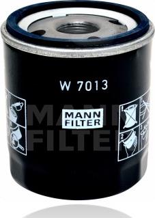 Mann-Filter W 7013 - Yağ filtri furqanavto.az