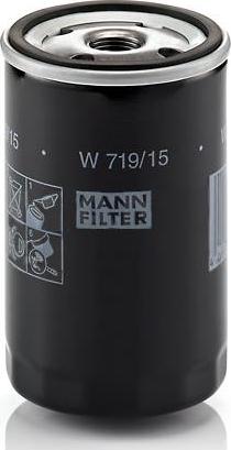 Mann-Filter W 719/15 (10) - Yağ filtri furqanavto.az