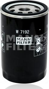 Mann-Filter W 7192 - Yağ filtri furqanavto.az