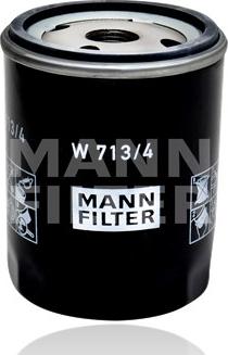 Mann-Filter W 713/4 - Yağ filtri furqanavto.az