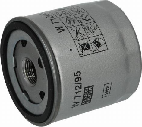 Mann-Filter W 712/95 - Yağ filtri furqanavto.az
