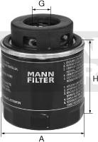 Mann-Filter W 712/91 - Yağ filtri furqanavto.az