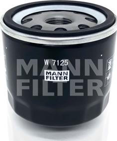Mann-Filter W 7125 - Yağ filtri furqanavto.az