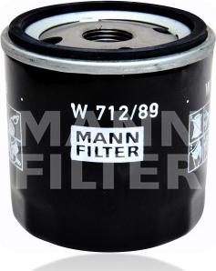 Mann-Filter W 712/89 - Yağ filtri furqanavto.az