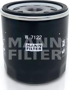 Mann-Filter W 712/2 - Yağ filtri furqanavto.az