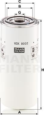 Mann-Filter WDK 9002 - Yanacaq filtri furqanavto.az