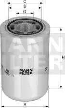 Mann-Filter WH980/3 - Hidravlik Filtr, sükan sistemi furqanavto.az
