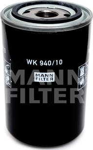 Mann-Filter WK 940/10 - Yanacaq filtri furqanavto.az