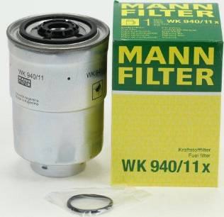 Mann-Filter WK 940/11 - Yanacaq filtri furqanavto.az
