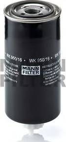 Mann-Filter WK 950/16 - Yanacaq filtri furqanavto.az