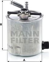 Mann-Filter WK 9043 - Yanacaq filtri furqanavto.az
