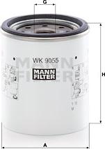 Mann-Filter WK 9055 z - Yanacaq filtri furqanavto.az