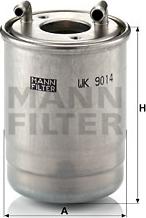 Mann-Filter WK 9014 z - Yanacaq filtri furqanavto.az