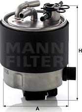 Mann-Filter WK 9026 - Yanacaq filtri furqanavto.az