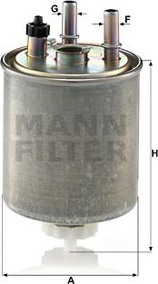 Mann-Filter WK 9022 - Yanacaq filtri furqanavto.az