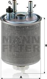 Mann-Filter WK 918/1 - Yanacaq filtri furqanavto.az