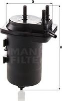 Mann-Filter WK 939/7 - Yanacaq filtri furqanavto.az