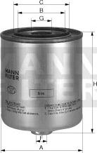 Mann-Filter WK 920 - Yanacaq filtri furqanavto.az