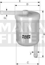 Mann-Filter WK 42/11 - Yanacaq filtri furqanavto.az