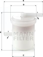 Mann-Filter WK 42/81 - Yanacaq filtri furqanavto.az