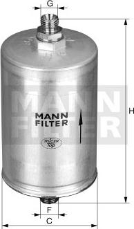Mann-Filter WK 830/11 - Yanacaq filtri furqanavto.az