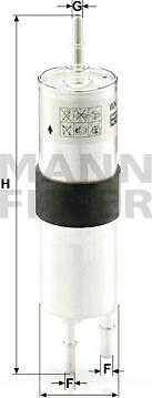Mann-Filter WK 515 - Yanacaq filtri furqanavto.az